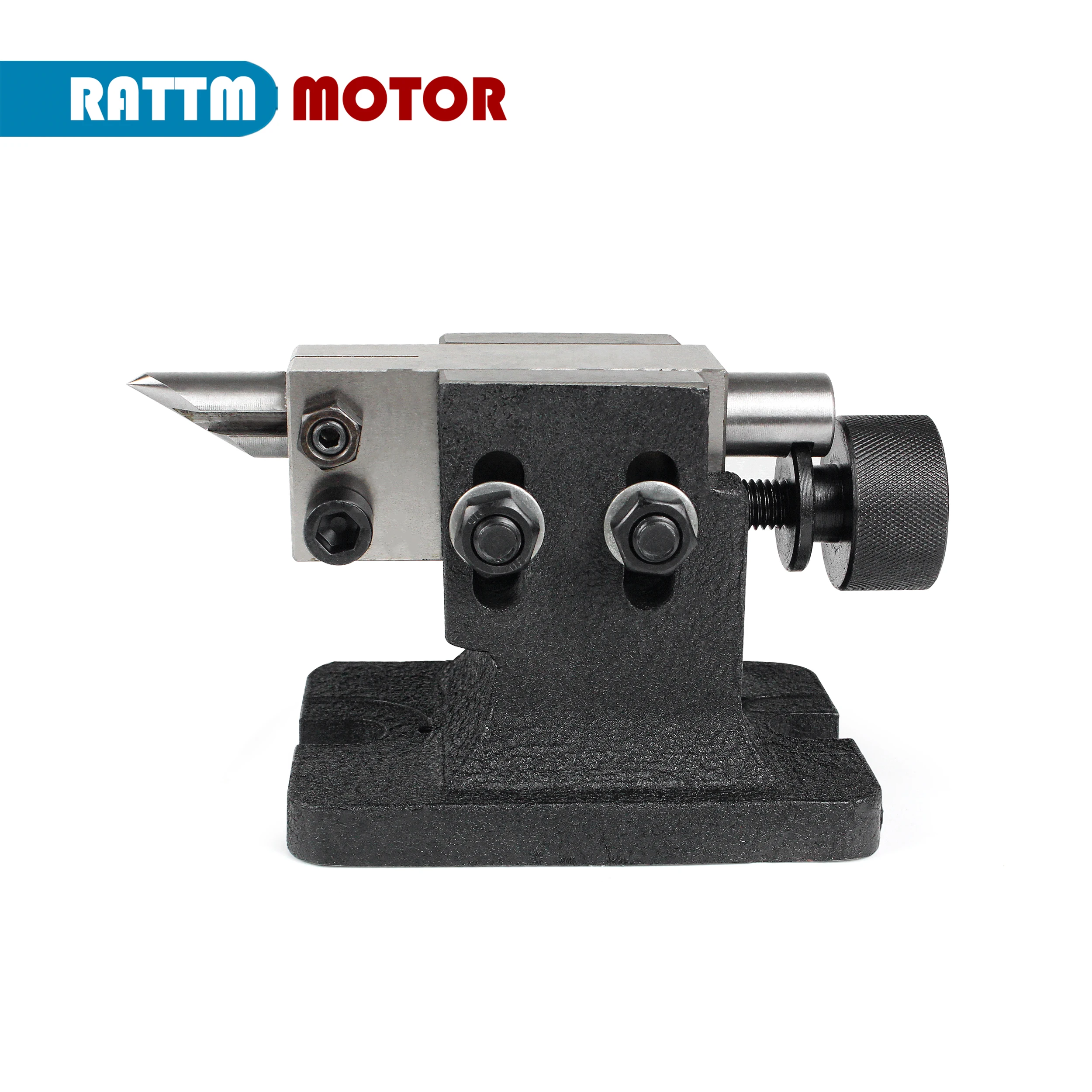 BS0 CNC Rotary Axis Tailstock Adjustable Headstock 125mm 3 Jaw Chuck