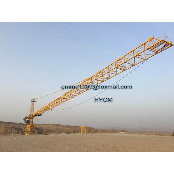 Capacity 12t Topkit Tower Crane 70mts Hoisting Jib TC7032 with 7.5m Base Mast