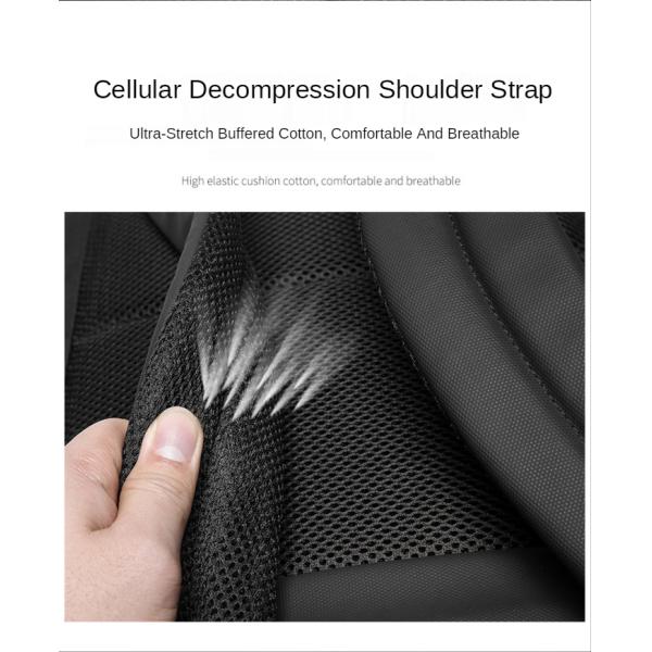 Daily Life 0.7kg Travel Duffel Men Business Backpack 29*13*48cm