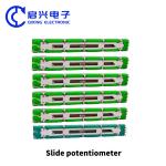 B103 75mm Mixer Fader B10K Dual Channel Straight Sliding Potentiometer