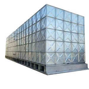 Hot Dipped Galvanized Steel Structure Water Tank Price Modular Sectional