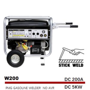 5kw Welding Machine Electric Start 200A Arc Welder Generator