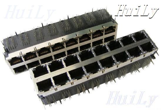 China RJ45 Transformer 2X8+LED EMI 1000BASE wholesale