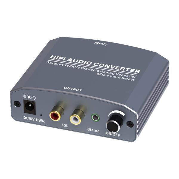 Quality 3.5mm Stereo Audio 192KHz Digital To Analog Converter for sale