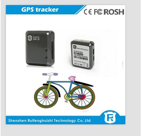 Quality gps tracking system vehicle tracker for bicycles vibration sensor reachfar rf-v8 for sale