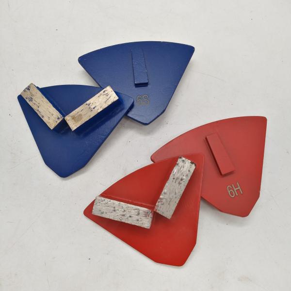 Grit 16 Redi Lock Diamond Segment Grinding Disc For Grinding Marble