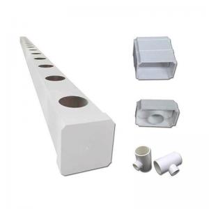 China Sample 5-7 Days Square PVC Hydroponic Channel NFT for Optimal Plant Growth wholesale