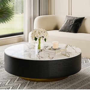 China Modern Living Room Round Coffee Table wholesale