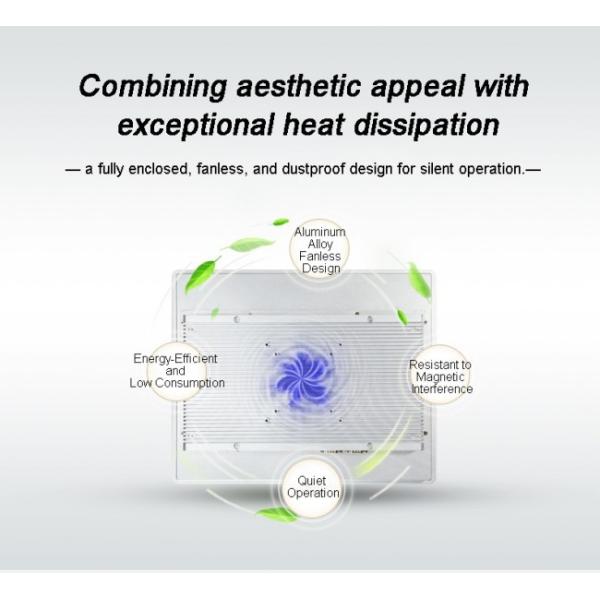 24 inch Waterproof Industrial Touch Panel PC Embedded Monitor Customized Business