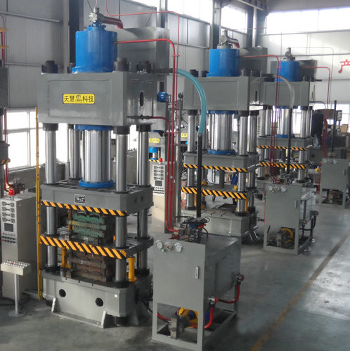 BAIYUN Brand Brake Pad Hydraulic Press Machine With IATF16949