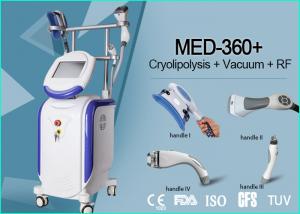 China Vertical 4 Handles Cryolipolysis Machine , Non Surgical Body Contouring Machine wholesale