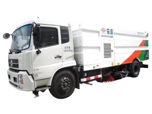 dongfeng XBW sweeper truck, small street sweeper, 5cbm sweep truck