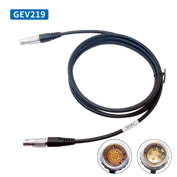 GNSS Power Cable GEV272 809028 and GVP711 Applicable to Leica GS15 GS16 GS18 Power Cable Satel HPR Power Cable