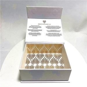 White High Capacity Book Type Personal Care Cosmetic Paper Box