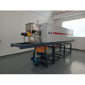 Industrial Clean Quartz Rotary Furnace 1050C For Ceramic Sintering