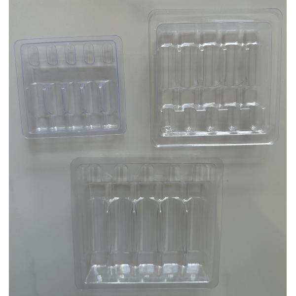 ISO Certificate Vial Ampoule Trays Plastic Packing Tray For 2ml 3ml 5ml 10ml
