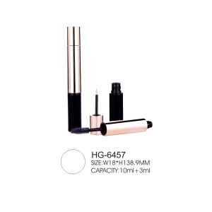 China 2in1 Empty Mascara Tube Empty Liquid Eyeliner Bottle Recyclable 18mm wholesale