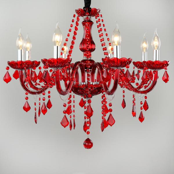 Quality Customization E14 Light Source Crystal Candle Chandelier AC 85 - 265V for sale