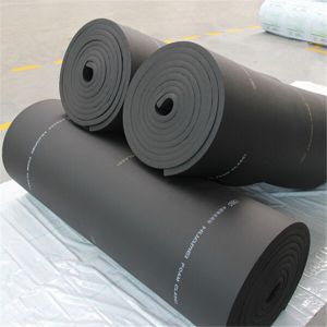 China Waterproof Rubber Foam Insulation Board 33Kg/m3 wholesale