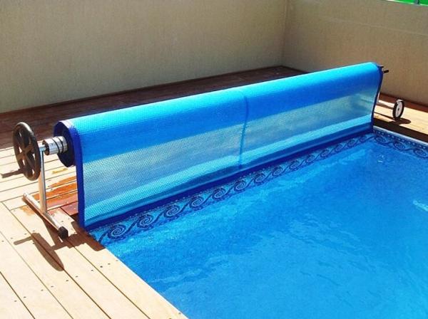 Quality 400Mic 500 Mic PE Bubble 12mm Swimming Pool Solar Cover Plastic Solar Blanket Cover for sale