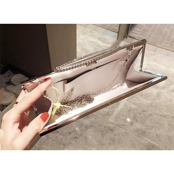 2019 new diamond-encrusted bag rhinestone lady clutch bride wedding banquet dinner party bag handbag for women