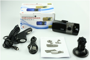 Car Dashboard Camera Dashcam, Car DVR with 5Mpixel CMOS sensor, Car Video Recorder Full HD 1080P, 2.7 Inch LCD