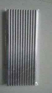 China Silver Color drinking paper straws wholesale