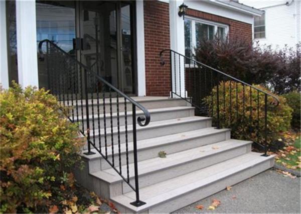 cast iron stair railing/rod iron railing prices/wrought ...