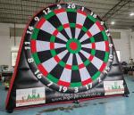 Carnival Games Inflatable Football Dart Board PVC Soccer Dart Board Football