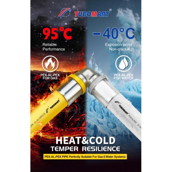 OEM High Pressure All Type PEX Al PEX Pipe 50 Years Guarantee 16/18/20/25/32mm Sizes For Gas System