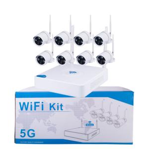 China Wireless Security CCTV Surveillance Camera Systems 5MP WiFi NVR on sale