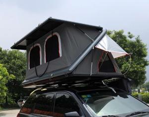 China Half Automatic Z Shaped Hard Shell Roof Top Tent wholesale