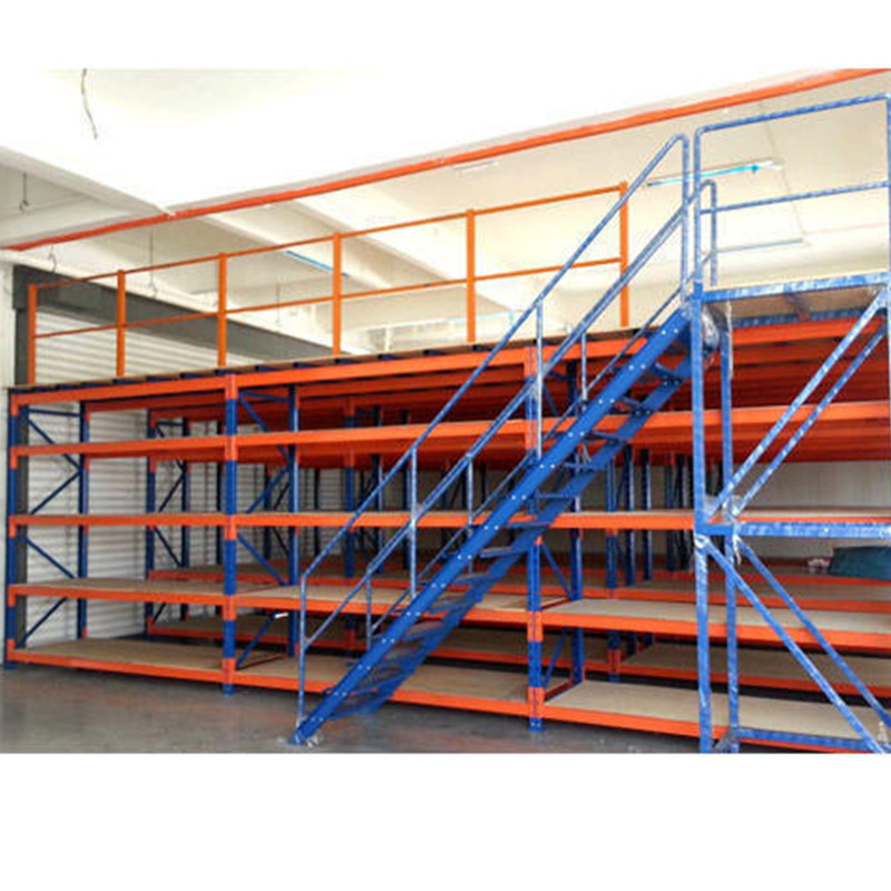 Q235 Mezzanine Storage Rack 2000kg Steel Metal Mezzanine Flooring