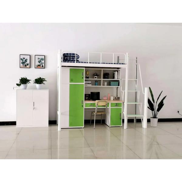 KD School Dormitory 1800mm Height Bunk Bed With Desk