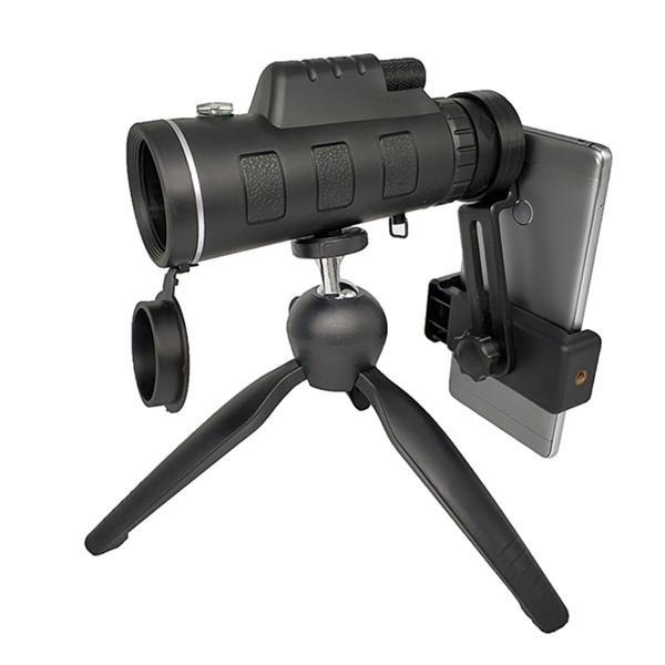 China Black Periscope 40x60 Monocular Handheld Smartphone Adapter For Hunting wholesale