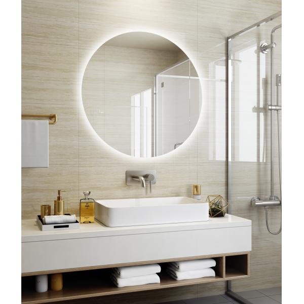 Eco Friendly Lighted Mirror TV Contemporary Magnifying Bathroom Mirror With Light