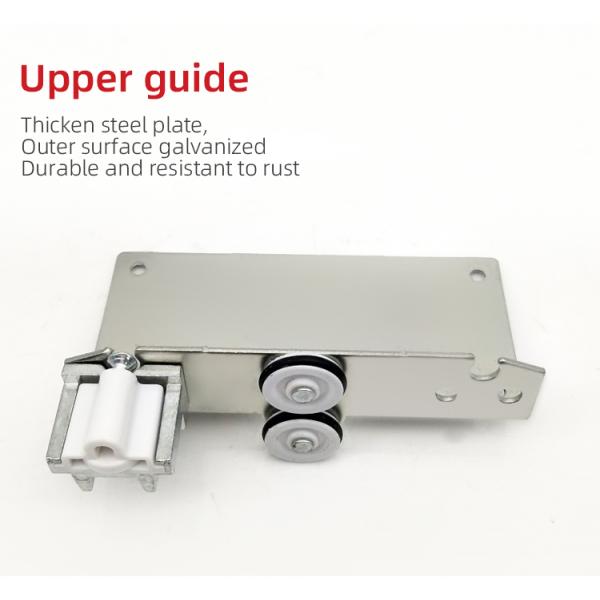 Iron and Nylon Folding Door Roller Wheel Fittings for Sliding Wardrobe Doors 8.5cm*11cm