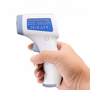 China Baby Adult Digital Infrared Forehead Thermometer Body Temperature Gun ABS wholesale