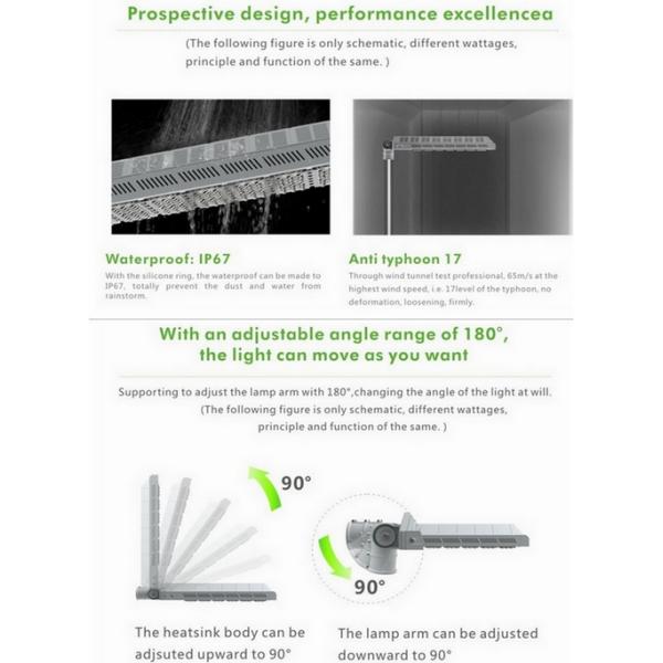 IP65 120W Aluminum Led Street Light Housing , LED Road Lighting 12000-15000Lm