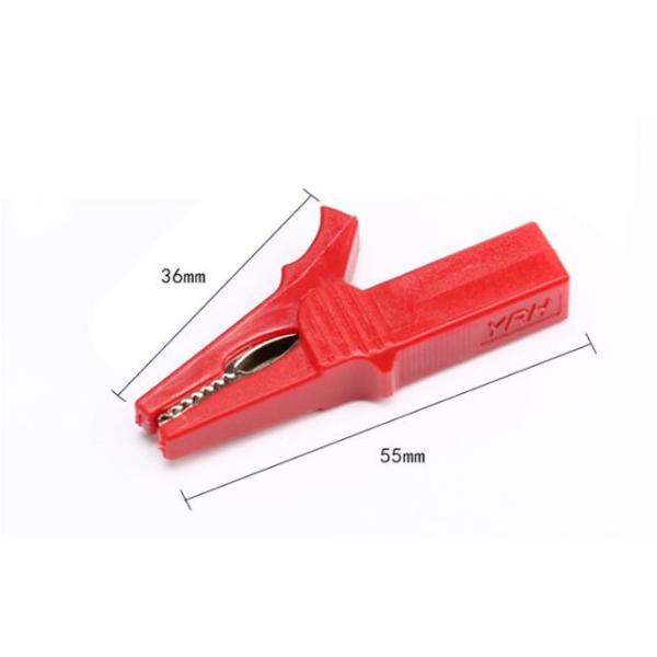 4mm Power Inverter Battery Cable 55mm 85mm HV Alligator Clamp For 2000V Battery