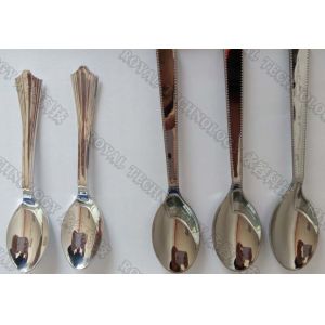 PVD Vacuum Metalizing Equipment , Plastic Spoon Aluminum Evaporation Coating