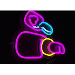 lipstick neon sign Cosmetics store channel letters, signboards, logos,