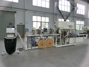 China Automatic 55bags/min Hygiene Care Package Solution Stacker And Bagger wholesale