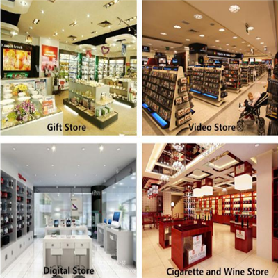 Customized Barcode EAS Source Tagging / Clothing Security Tags