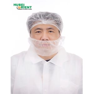 China Disposable Soft Nylon Ear-Loop Beard Cover With Single Elastic wholesale