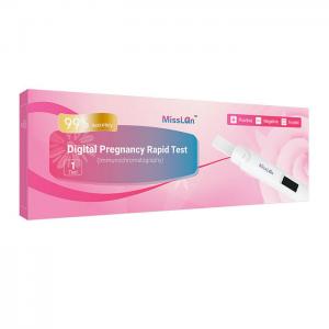 China Rapid Diagnostic HCG Urine Pregnancy Test Cassette Pregnancy Test Strips on sale