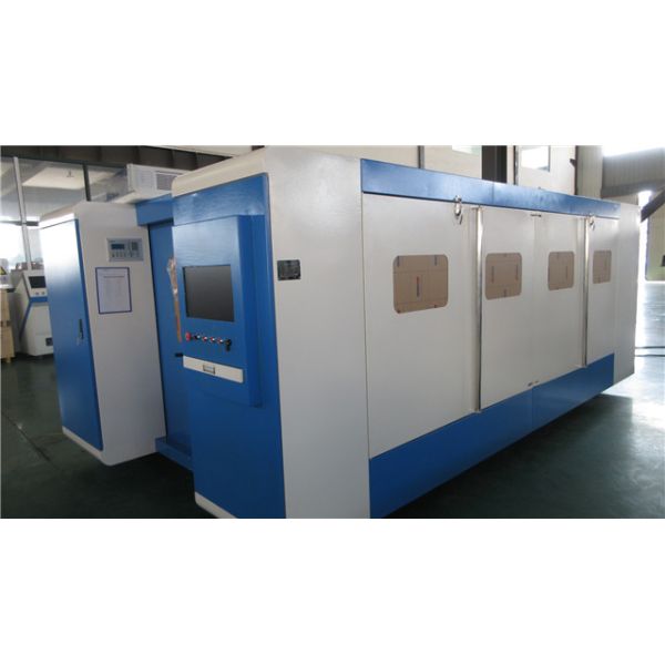 Industrial CO2 Flying Laser Marking Machine For Plastic Bottles Glass