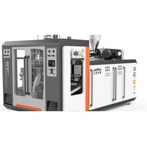 China LDPE 8 Cavity HDPE Plastic Bottle Making Machine PLC Control wholesale