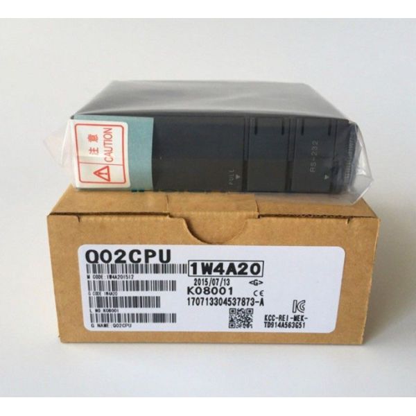 Output Mitsubishi PLC Module Q02CPU Melsec Q Series 28K memory