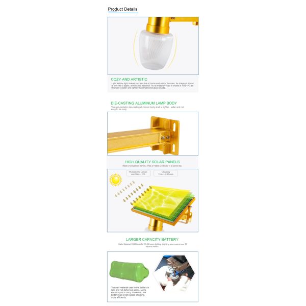 6W Integrated Apple Solar LED Street Lights Path Automatic Solar Garden Lights